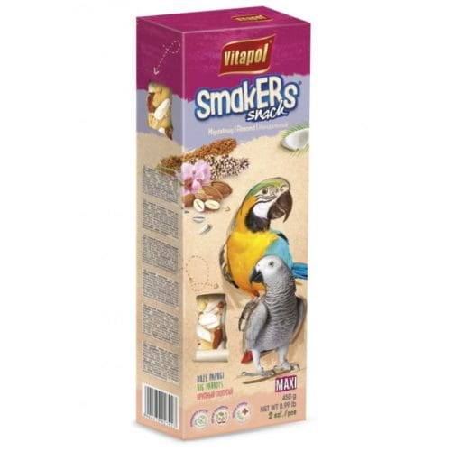 Vitapol Smakers dla dużych papug migdałowy 450 g