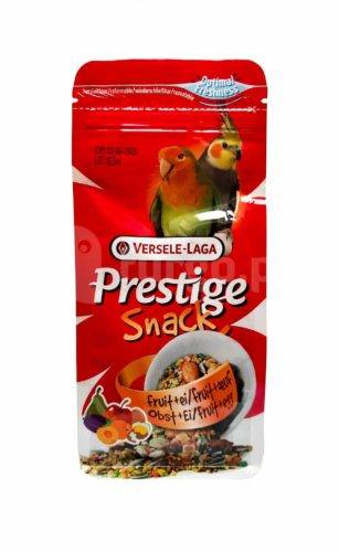Versele-Laga Prestige Snack Parakeets 125g przysmak z biszkoptami i owocami dla średnich papug