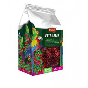 Vitapol Vitaline Żurawina dla papug i ptaków egzotycznych 30g