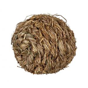 Trixie Piłka z trawy z dzwonkiem 10 cm