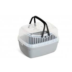 Panama Pet Transporter dla gryzoni i królików, szary, 30x23x21cm 