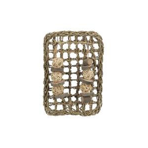 Trixie Mata z trawy morskiej z zabawkami 18x30cm