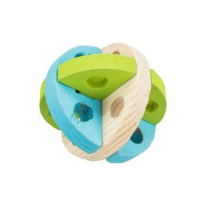 Trixie Drewniana piłka kolorowa