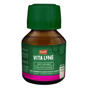 Vitapol Vitaline przeciwko robakom dla ptaków egzotycznych 50ml