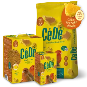 CeDe Pokarm jajeczny dla czerwonych kanarków 1kg